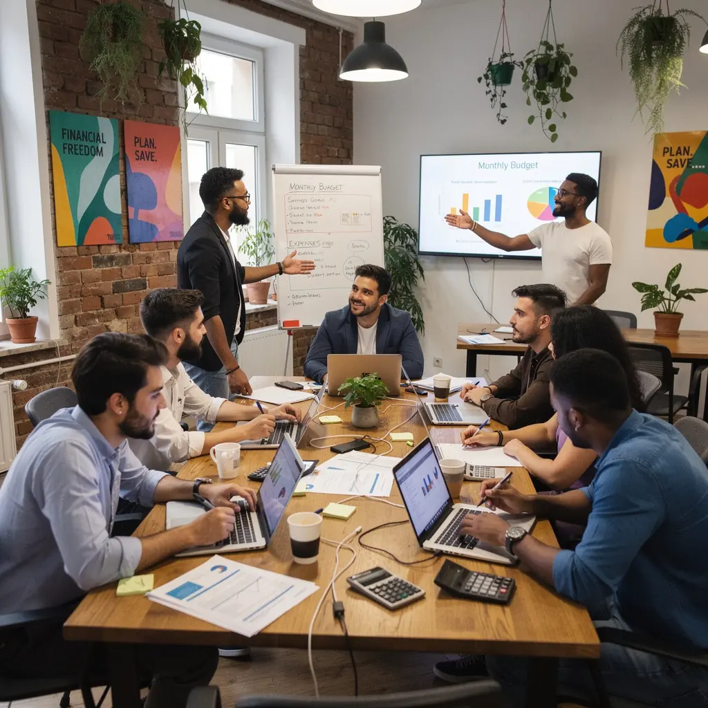 Könyvborító, amely a személyes pénzügyek alapjait tanítja.